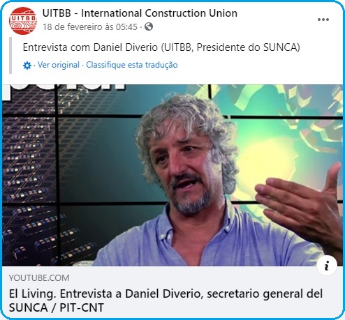 Entrevista com Daniel Diverio (UITBB, Presidente do SUNCA)