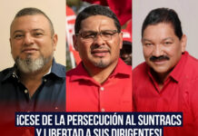 Jornada Continental de Solidaridad con SUNTRACS ante escalada represiva en Panamá