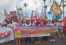 FLEMACON y los sindicatos celebrando 8 de Marzo, Día Internacional de la Mujer