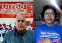 UITBB y FLEMACON saludan el 19 de marzo, Día de los Trabajadores y Trabajadoras de la Construcción de Bahía y aniversario del SINTRACOM-BA 107 años