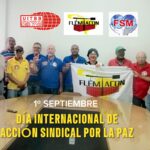 Declaración de la FLEMACON por el 1.º de septiembre – Día Internacional de Acción Sindical por la Paz